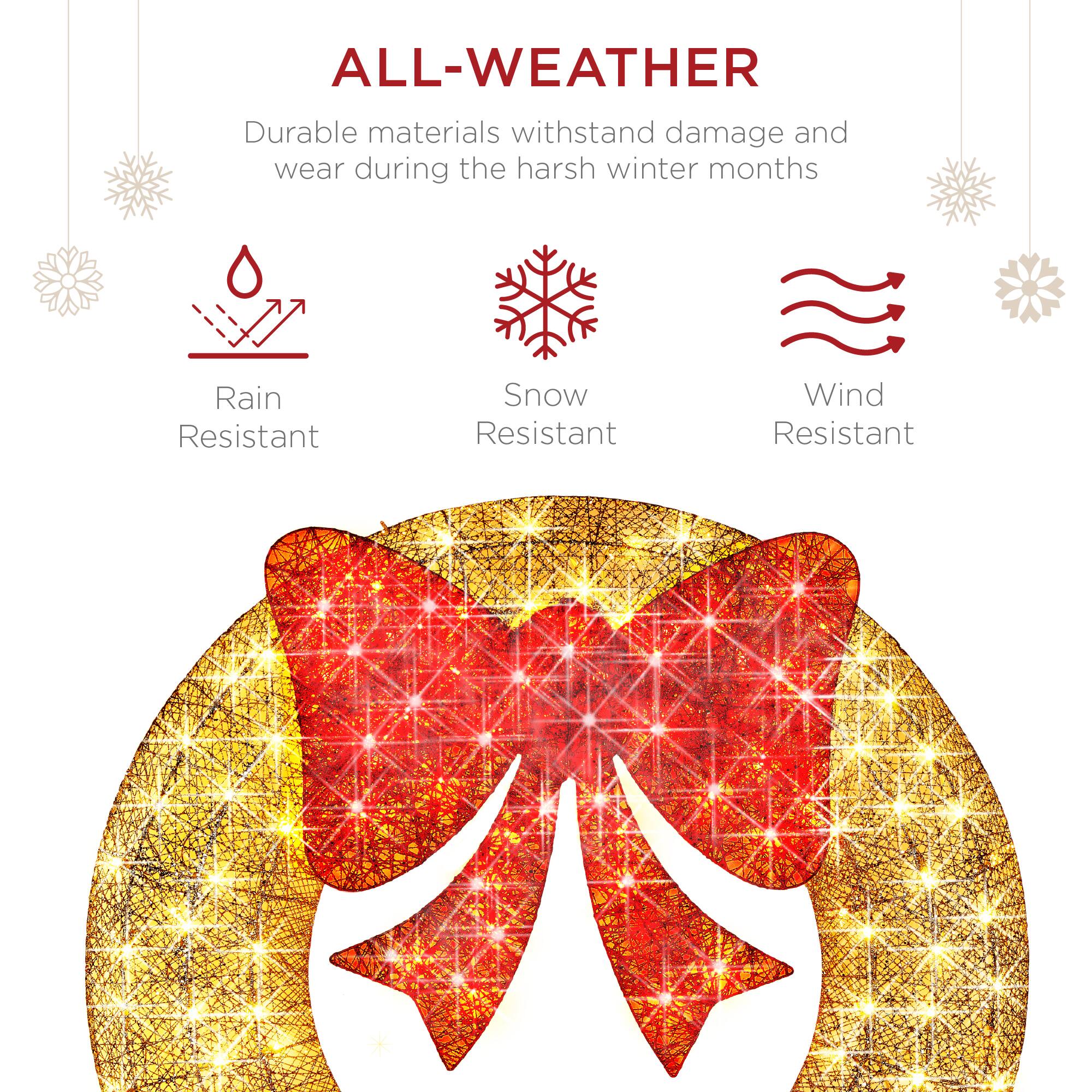 ALL-WEATHER

Durable materials withstand damage and wear during the harsh winter months

Rain Resistant  
Snow Resistant  
Wind Resistant