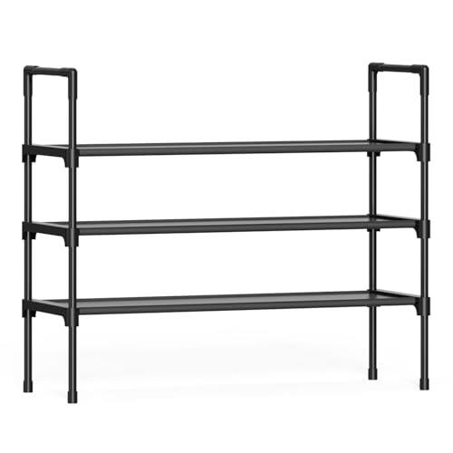Refined Abode Design Shoe Rack For Closet 10 tier Organizer With Hook ...