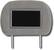 Front Standard. Epik - Custom Headrest Monitors for Denali - Stone gray.