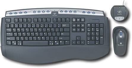 Front Standard. Gyration - Ultra GT Full-Size Keyboard Suite.