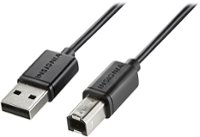 Front Zoom. Insignia™ - 6' USB 2.0 A-Male-to-B-Male Cable - Black.