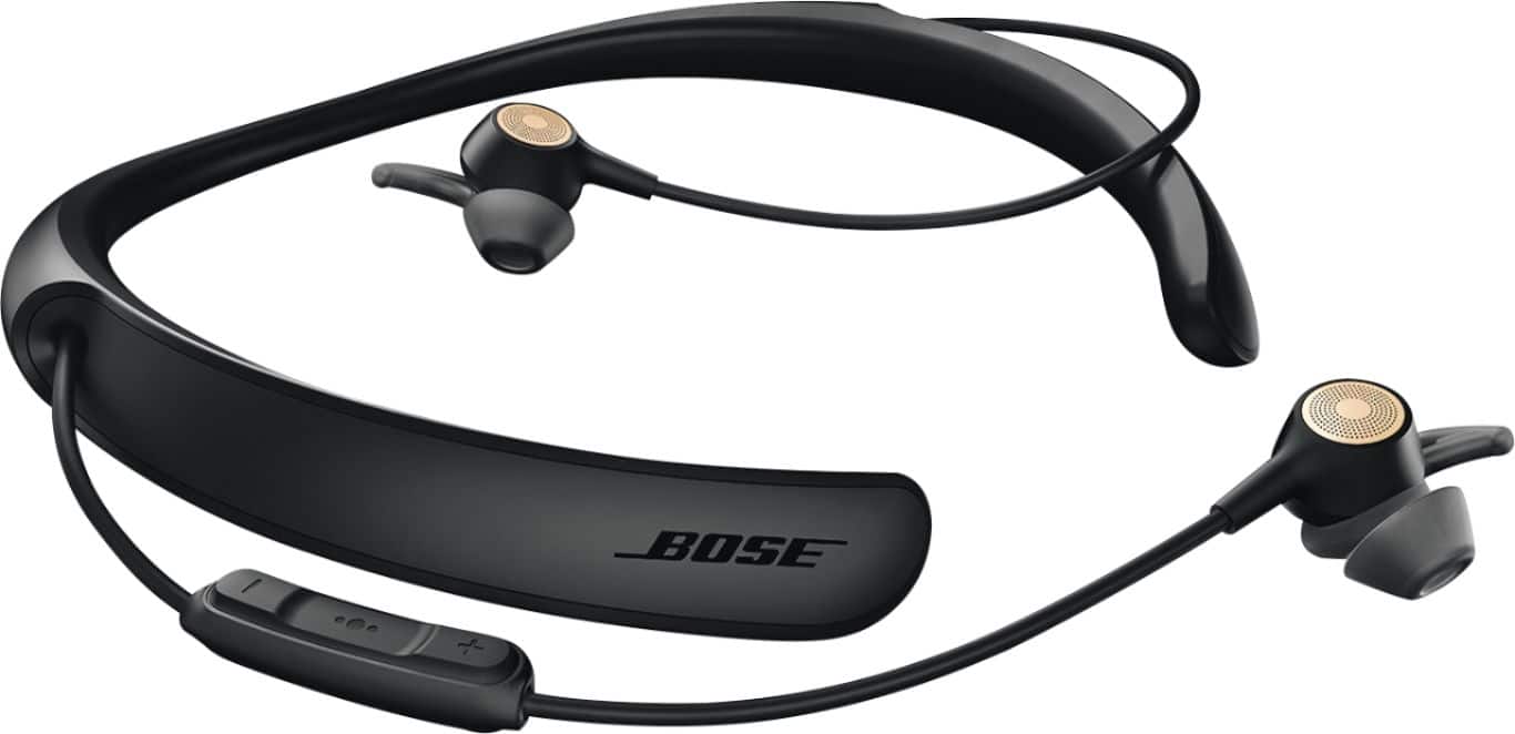 Angle. Bose - Hearphones Conversation-Enhancing Headphones - Black.