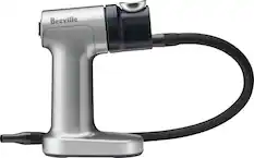 Angle. Breville - the Smoking Gun Electric Wood Smoker - Silver.