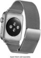 Alt View Zoom 12. Platinum™ - Magnetic Stainless Steel Mesh Band for Apple Watch 42mm, 44mm, 45mm (Series 1-9) and Apple Watch Ultra Series 1-2 49mm - Silver.