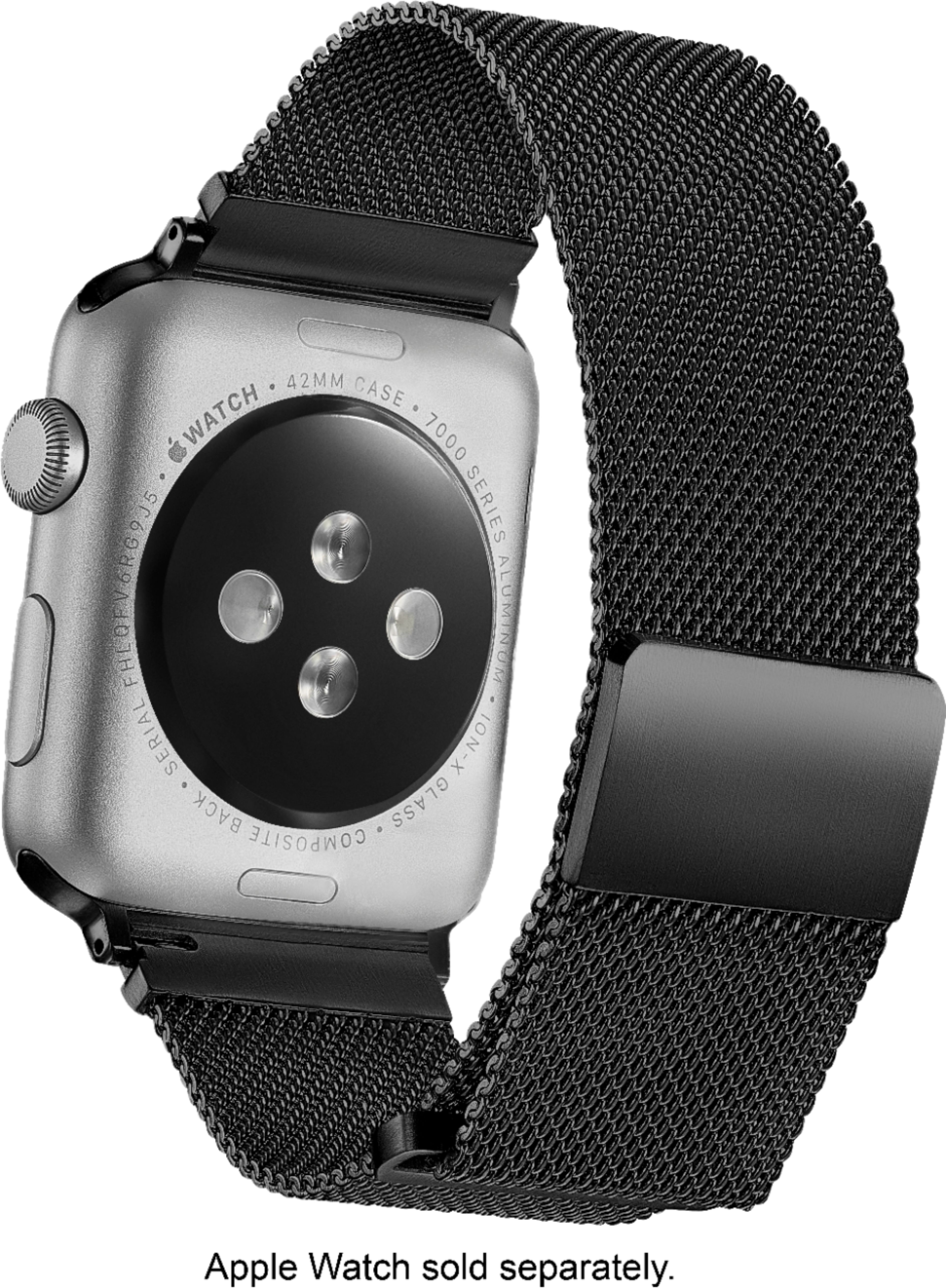 Platinum Rugged Nylon Band for Apple Watch