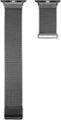 Alt View Zoom 13. Platinum™ - Magnetic Stainless Steel Mesh Band for Apple Watch™ 42mm and 44mm, and Apple Watch Series 7 45mm - Black.