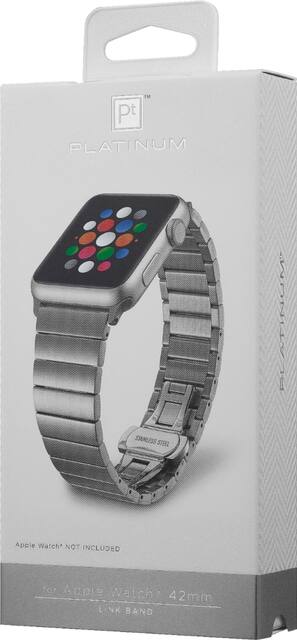 Platinum stainless steel apple 2025 watch band