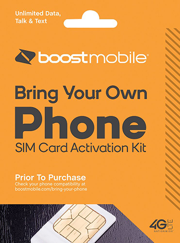 boost mobile sim card for smartwatch