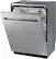 Alt View 12. Dacor - Top Control Built-In Dishwasher with Stainless Steel Tub, WaterWall, ZoneBooster, AutoRelease Door, 3rd Rack, 42 dBA - Silver Stainless Steel.