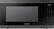 Front. Samsung - 1.9 Cu. Ft. Countertop Microwave for Built-In Applications with Sensor Cook - Black Stainless Steel.