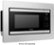 Angle Zoom. 30" Trim Kit for Samsung MS19M8000AS Microwave - Stainless steel.