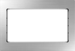 Samsung - 30" Trim Kit for MS19M8000AS Microwave - Stainless Steel