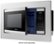 Alt View Zoom 11. 30" Trim Kit for Samsung MS19M8000AS Microwave - Stainless steel.