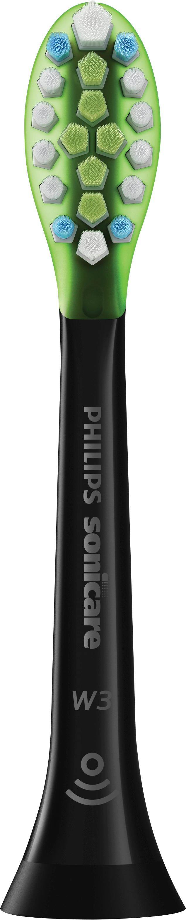 Alt View 14. Philips Sonicare - Premium White Brush Heads (4-Pack) - Black.