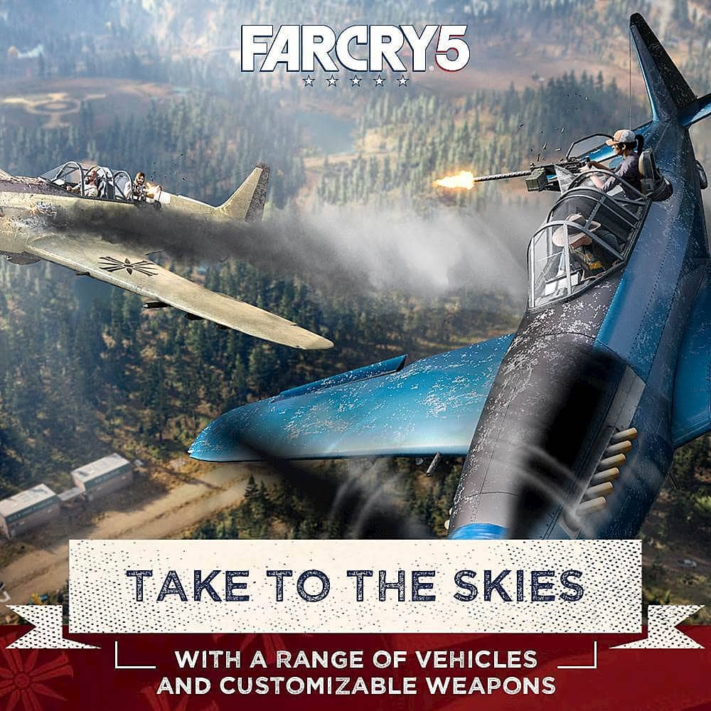  Far Cry 5 - PlayStation 4 Standard Edition : Ubisoft: Video  Games