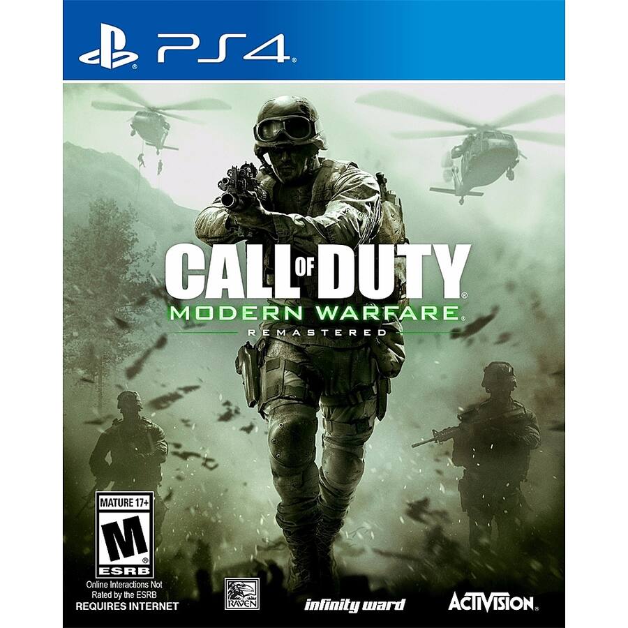 Call of Duty: Modern Warfare Remastered Edition PlayStation Call of Duty: Modern Warfare Remastered Edition PlayStation