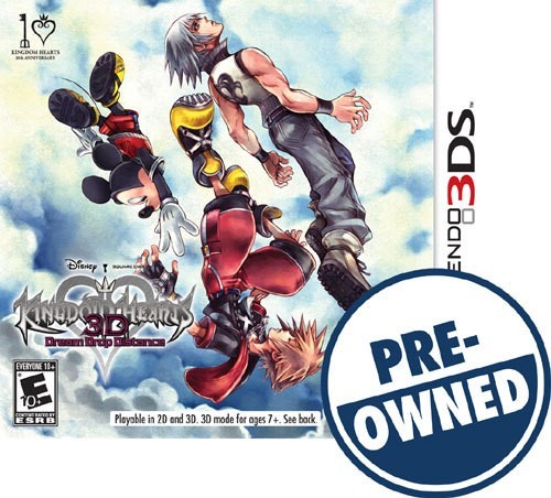  Kingdom Hearts 3D: Dream Drop Distance — PRE-OWNED - Nintendo 3DS