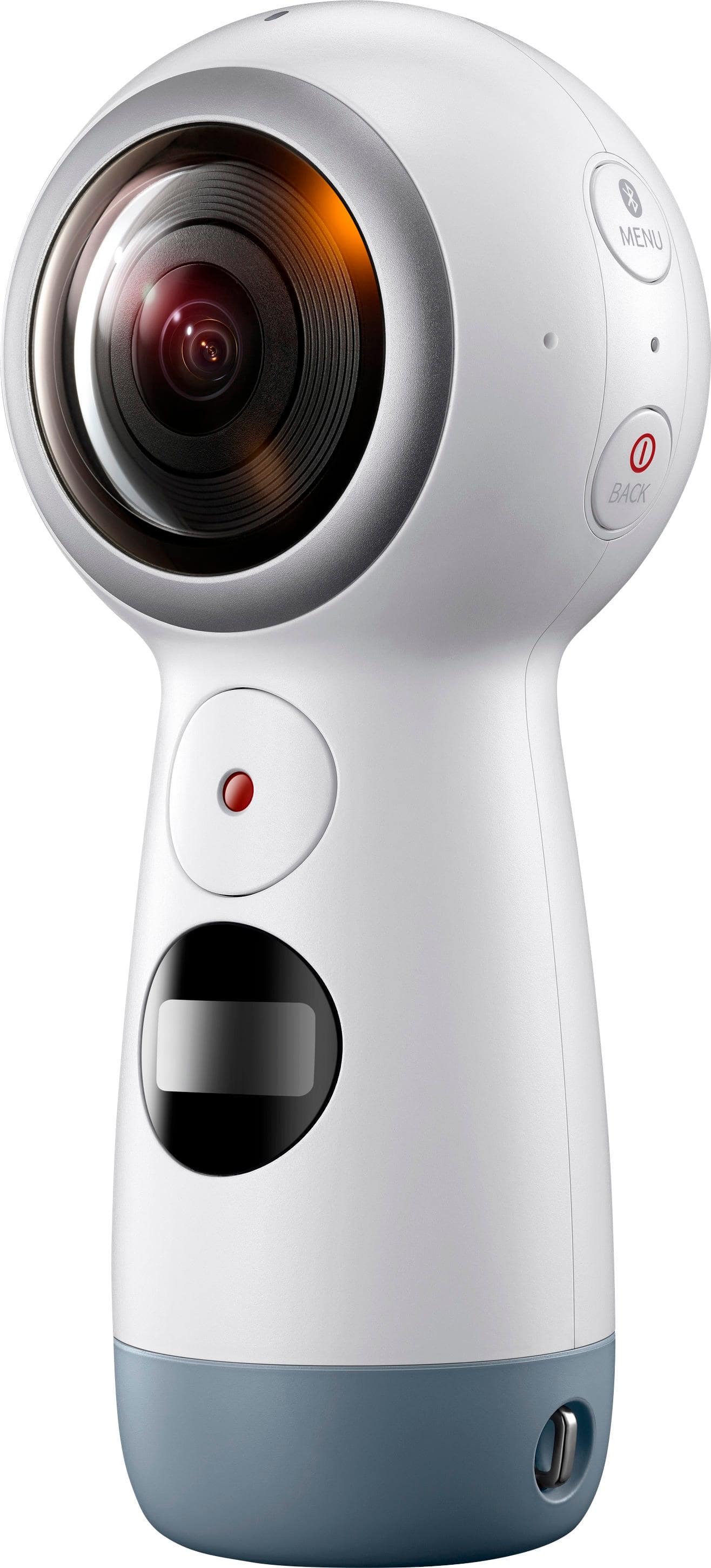 Samsung Gear 360 Real 360 Degree 4K Camera White SM-R210NZWAXAR - Best Buy