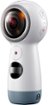 Samsung - Gear 360 Real 360 Degree 4K VR Camera (2017 Edition) - White