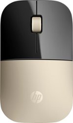 HP - Z3700 Wireless Blue LED Mouse - Gold - Front_Zoom