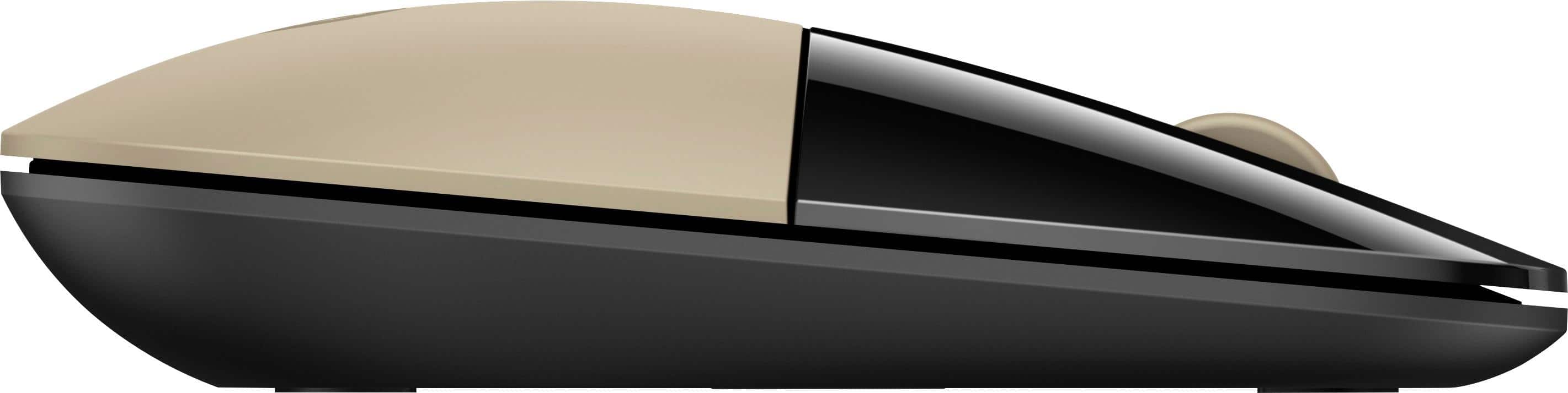 Alt View 13. HP - Z3700 Wireless Blue LED Mouse - Gold.