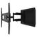 Alt View 13. Kanto - Recessed In-Wall Full Motion TV Mount for Most 32" - 55" TVs - Extends 18.5" - Black.