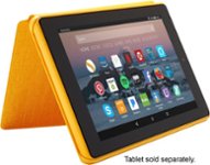 Angle. Amazon - Cover Case for Amazon Fire 7 (7th Generation, 2017 Release) - Canary Yellow.