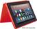 Angle. Amazon - Cover Case for Amazon Fire 7 (7th Generation, 2017 Release) - Punch Red.