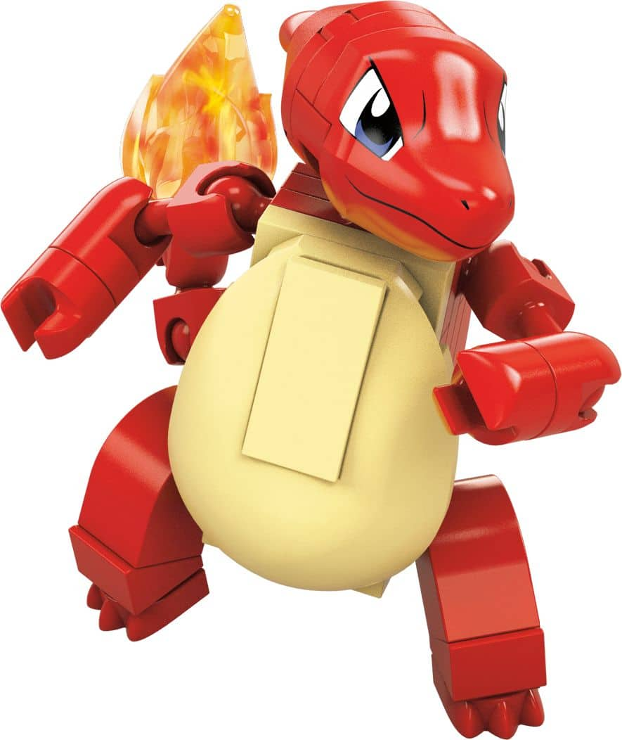 Mega Construx Pokemon Charmander Evolution Building Set Charmeleon