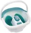 Alt View 12. Homedics - Bubble Foot Spa with Heat Boost Power - White/Gray.
