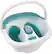 Alt View 12. Homedics - Bubble Foot Spa with Heat Boost Power - White/Gray.
