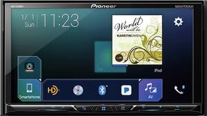 Pioneer - 7" - Android Auto/Apple CarPlay™ - Built-in Bluetooth - In-Dash CD/DVD Receiver - Black - Front_Zoom