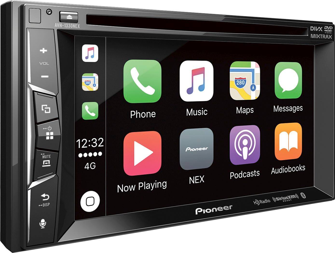 Alt View 11. Pioneer - 6.2" - Apple CarPlay™ - Built-in Bluetooth - In-Dash CD/DVD Receiver - Black.