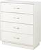 Southwest - Logik Collection 4-Drawer Chest - White-Angle_Standard
