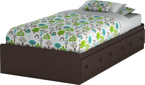  South Shore - Summer Breeze Collection 39&quot; Twin Mates Bed