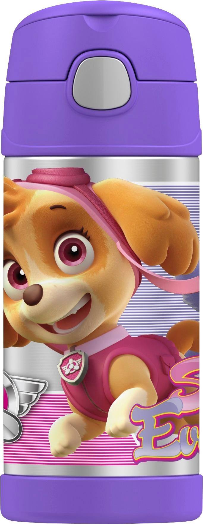 THERMOS - Paw Patrol Girls 12-Oz. FUNtainer Bottle - Purple - Angle