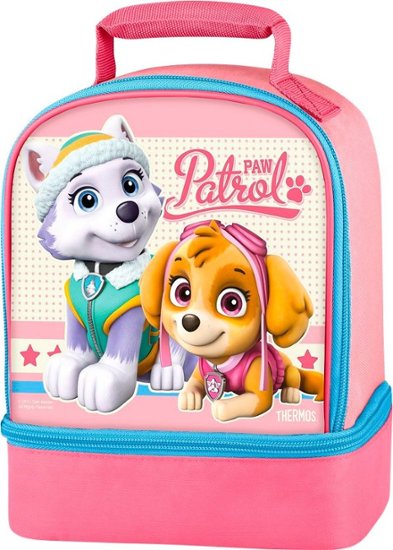 THERMOS - Paw Patrol Girls Dual Lunch Kit - Pink/Blue - Angle Zoom