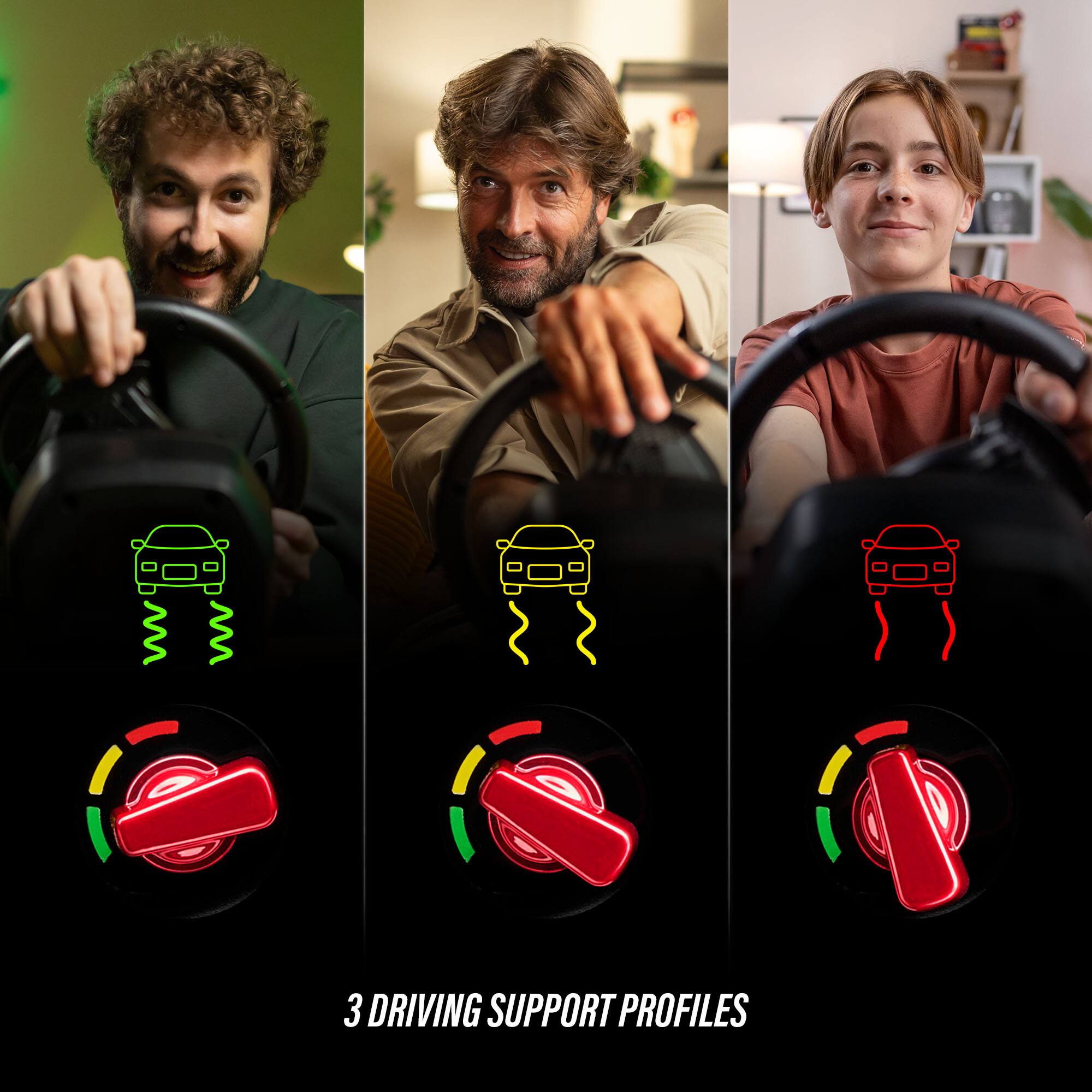 3 DRIVING SUPPORT PROFILES