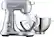 Front. Breville - the Bakery Chef™ Tilt-Head Stand Mixer - Stainless steel.
