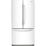 Samsung - 19.4 Cu.Ft. French Door Refrigerator - White - Front_Standard