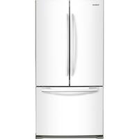 Samsung - 17.5 Cu. Ft. Counter Depth French Door Refrigerator - White - Front_Zoom