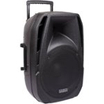 Angle Zoom. Edison Professional - 15" 2000W Powered PA System - Black.