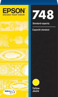 Epson - 748 Standard Capacity Ink Cartridg - Yellow