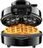 Alt View 12. Volcano Belgian Waffle Maker - Black/Stainless Steel.