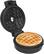 Alt View 15. Volcano Belgian Waffle Maker - Black/Stainless Steel.
