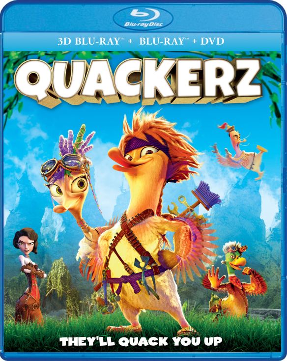 Quackerz [3D] [Blu-ray] [2 Discs] [Blu-ray/Blu-ray 3D] [2016]