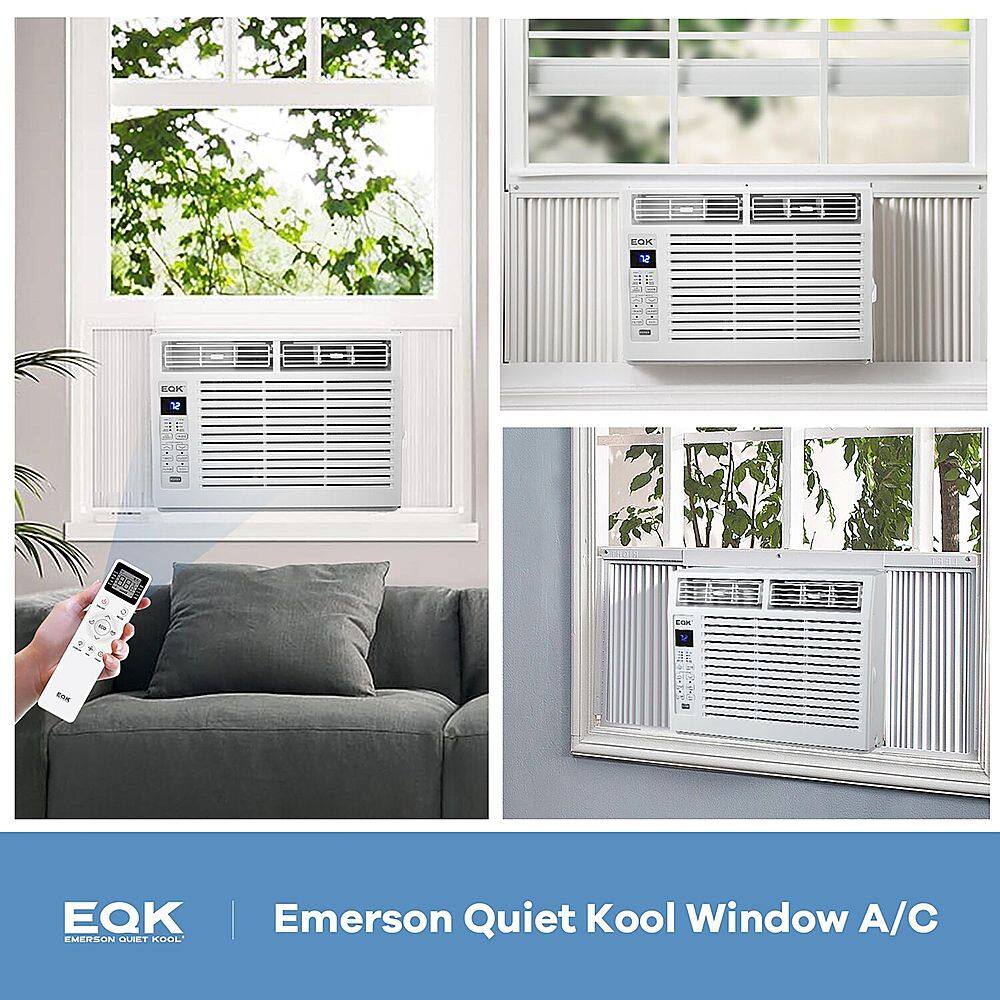 Best Buy: Emerson Quiet Kool 250 Sq. Ft. Window Air Conditioner White ...