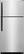 Front. Frigidaire - 16.3 Cu. Ft. Top-Freezer Refrigerator - Stainless steel.