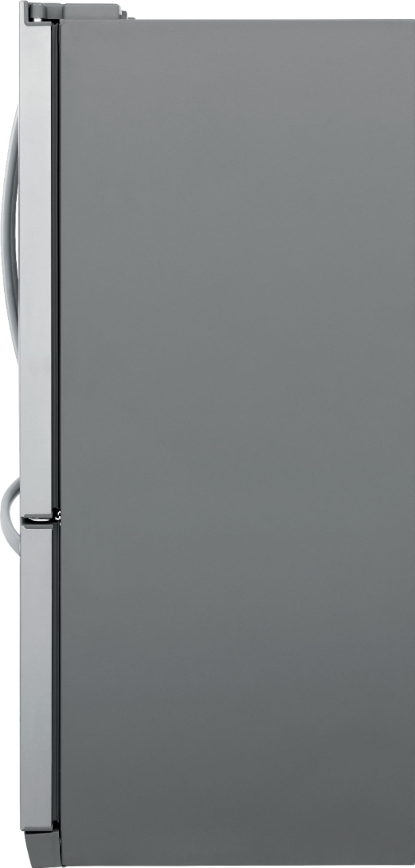 Angle View: Frigidaire - 27.6 Cu. Ft. French Door Refrigerator - Stainless steel