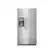 Front. Frigidaire - 25.5 Cu. Ft. Side-by-Side Refrigerator - Stainless Steel.